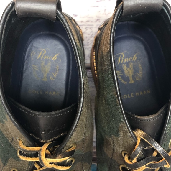 Men’s Cole Haan Camo Stylish Boots Grand.OS Soles - Picture 5 of 8